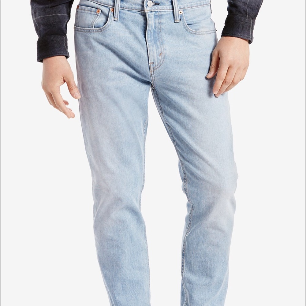 👞NWOT 34x32 Mens Levi 502 Reg. Taper Jeans👝